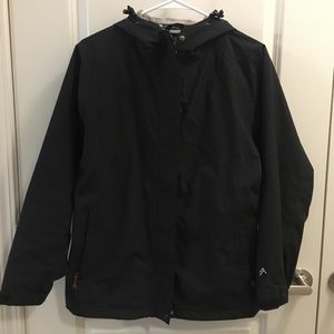 Elite Alpine Design Black Raincoat